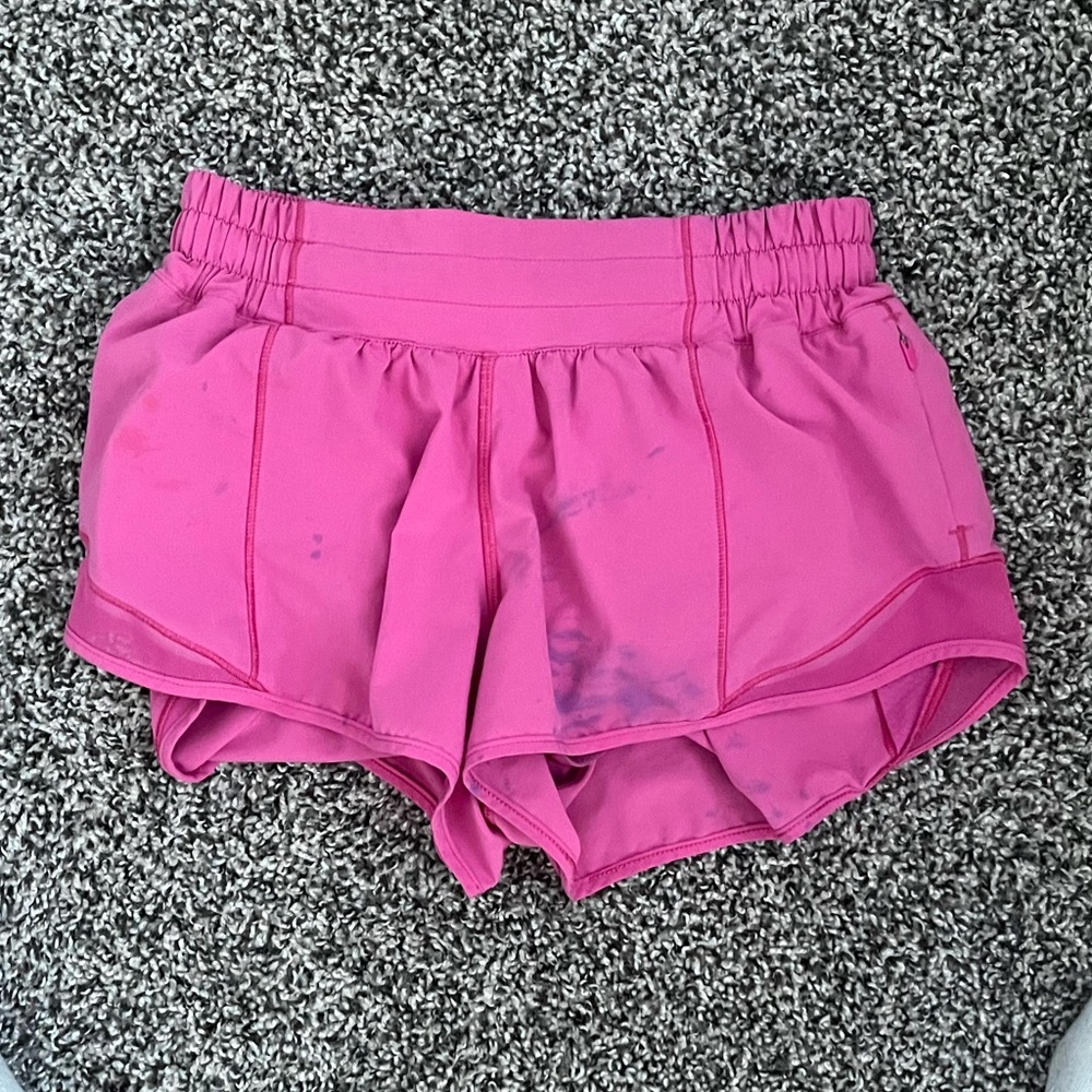 SONIC PINK LULULEMON HOTTY HOTS 2.5 INCH